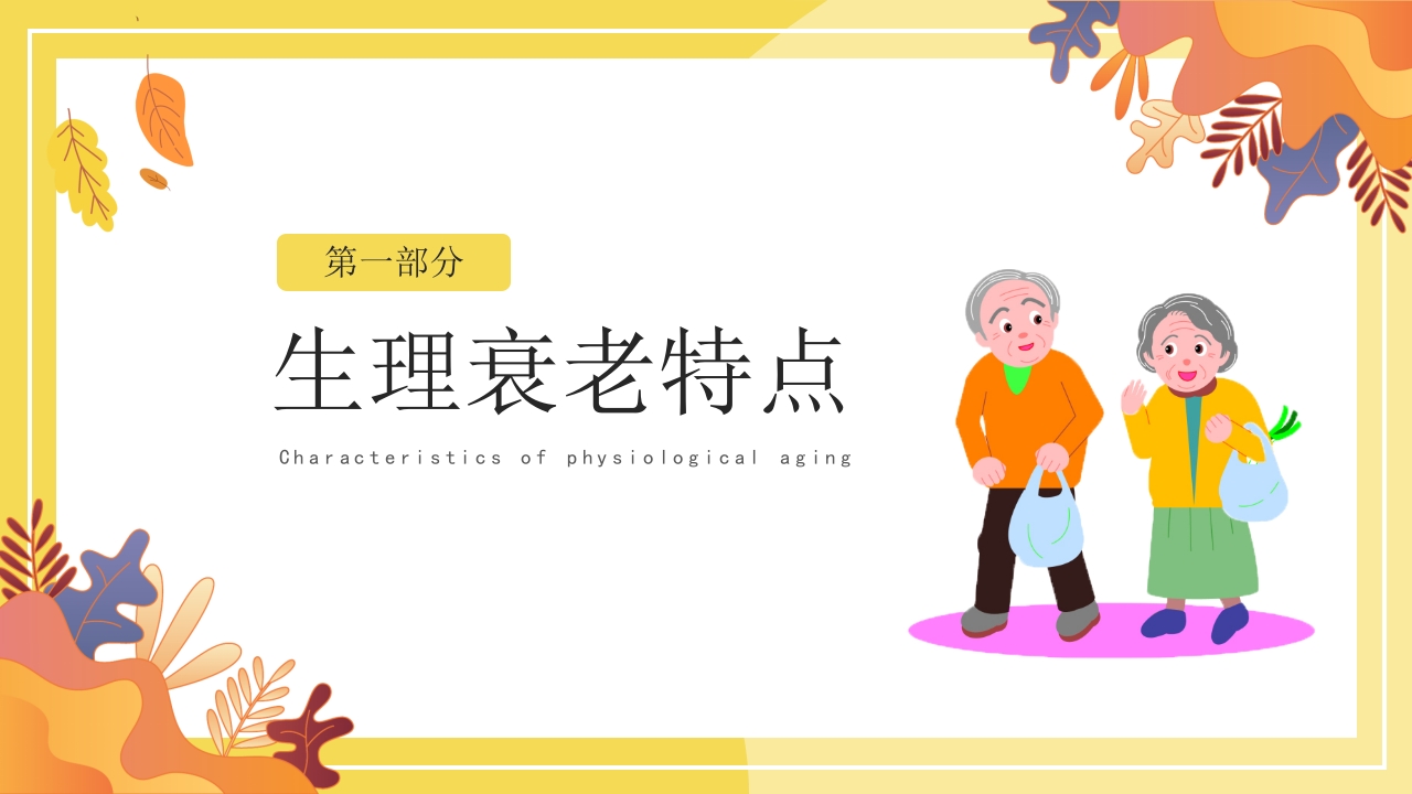 老年人护理健康教育培训ppt课件3