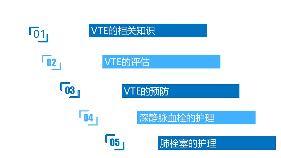 VTE的预防和护理措施ppt课件2