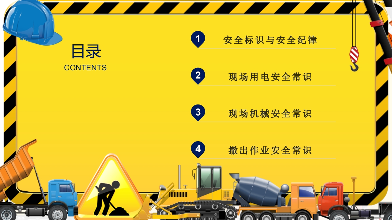 建筑施工施工现场安全培训PPT课件2