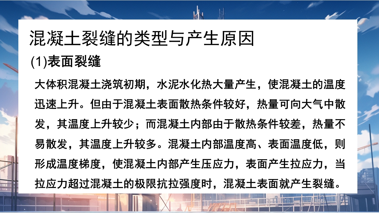 大体积混凝土施工PPT课件9