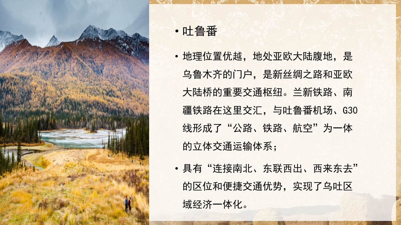 吐鲁番城市介绍PPT课件5