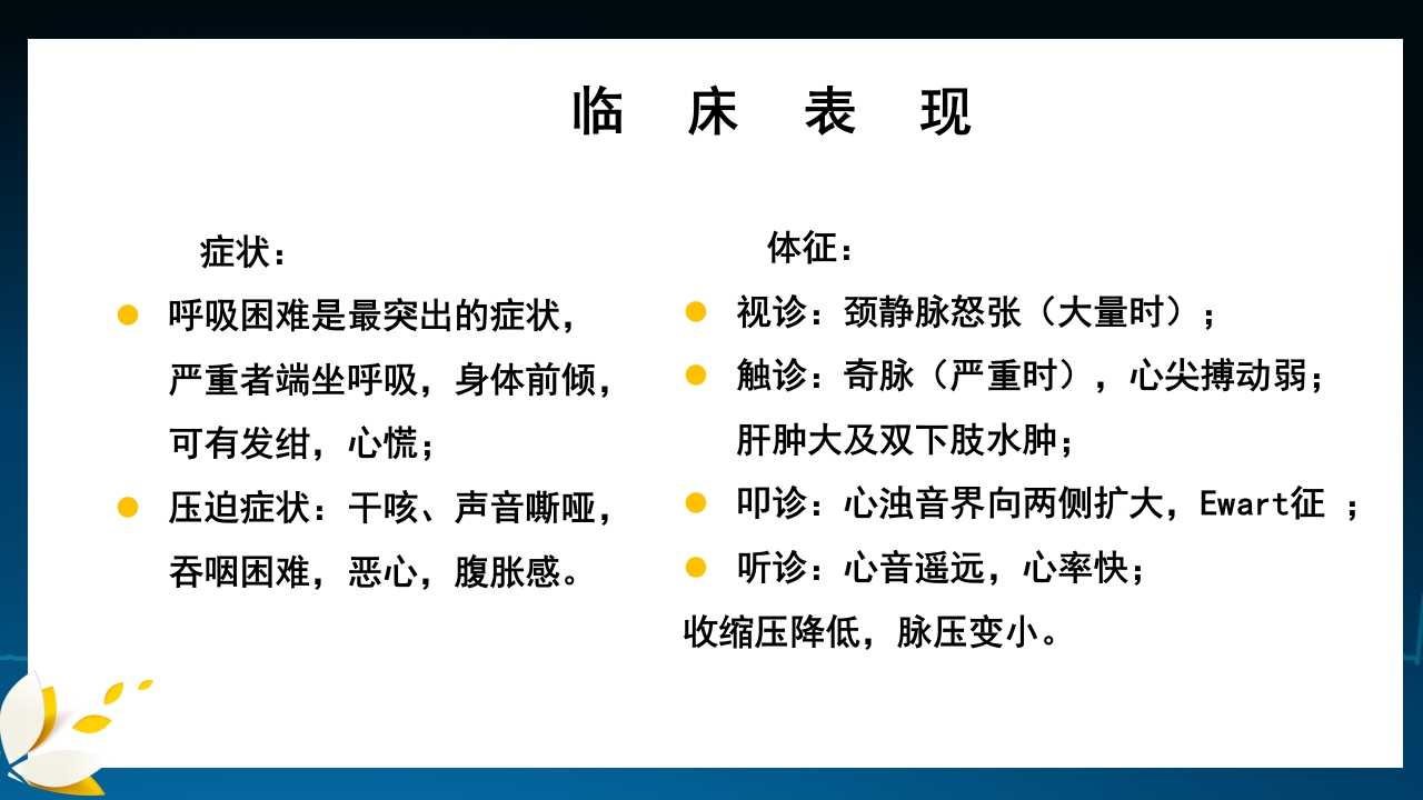 呼吸与危重症心包积液培训PPT课件10