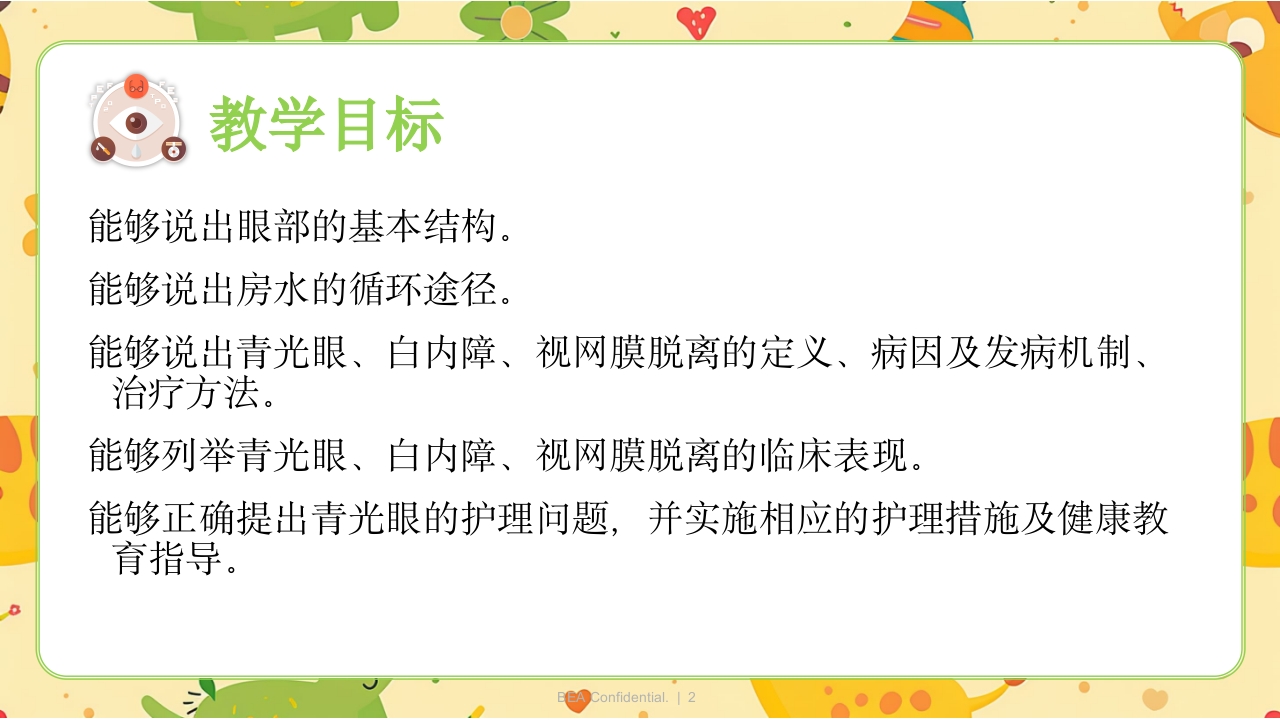 眼科小讲课PPT课件2