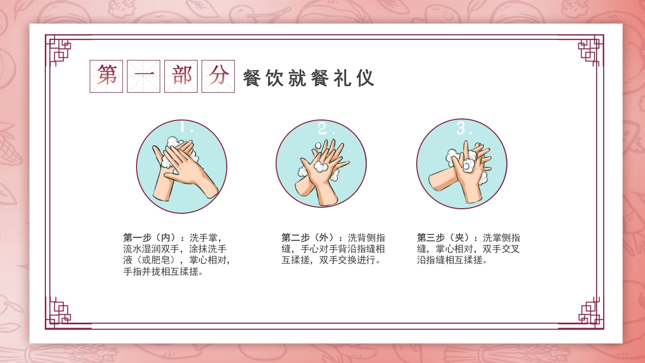 小学生餐桌礼仪文化知识班会PPT课件5