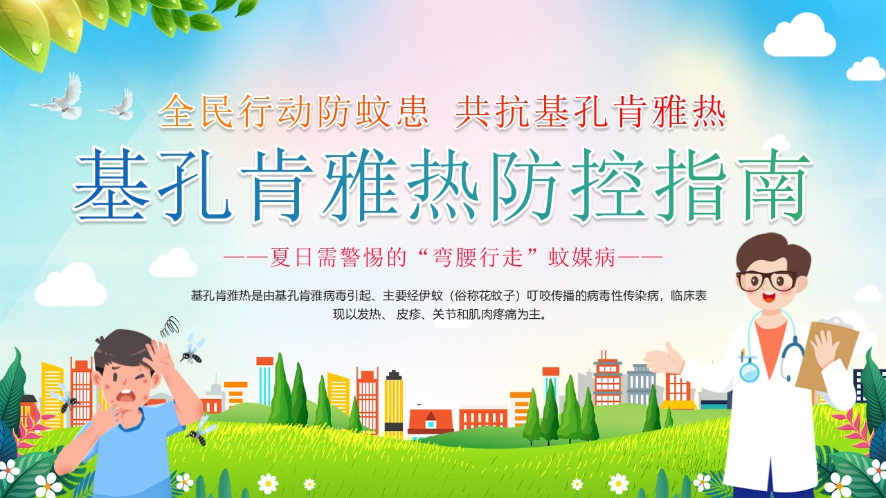 基孔肯雅热防控指南医学知识科普PPT课件