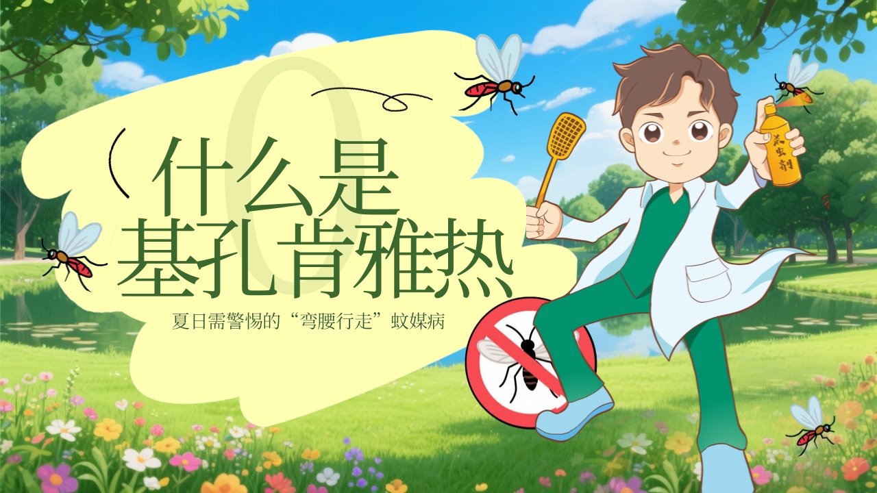 卡通风格的基孔肯雅热防控指南PPT课件3