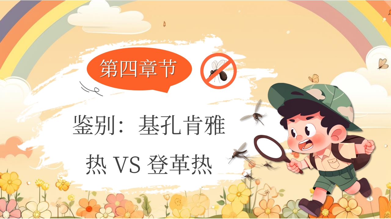 男孩背景的基孔肯雅热防控指南PPT课件9