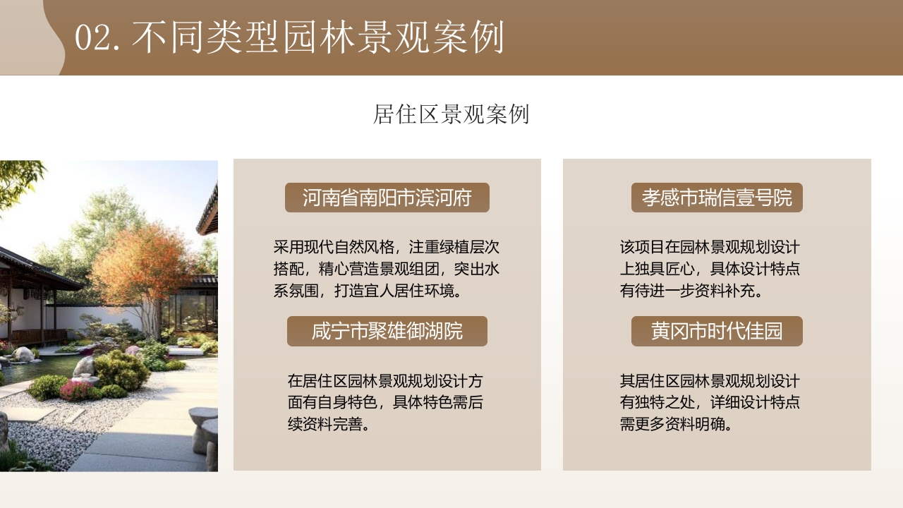 古典中式庭院背景的园林景观案例分析PPT课件9