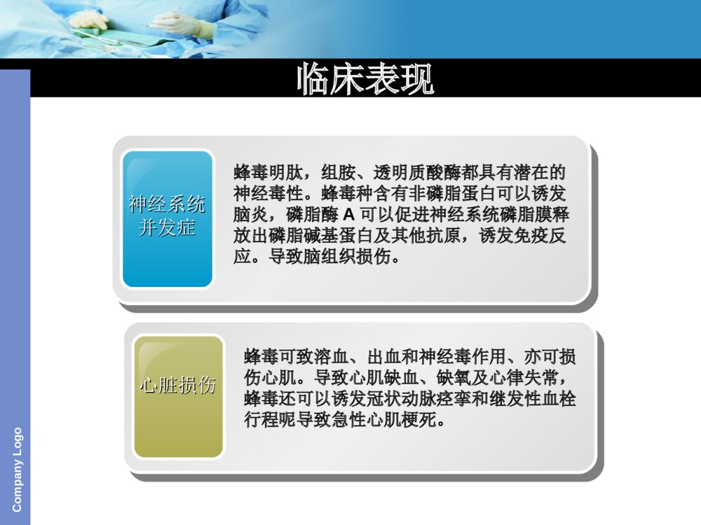 蜂蛰伤的急救与护理ppt课件下载8