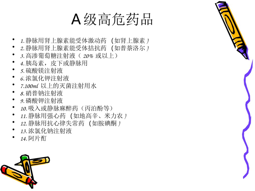 高危药品及病区存储药品管理ppt课件下载5