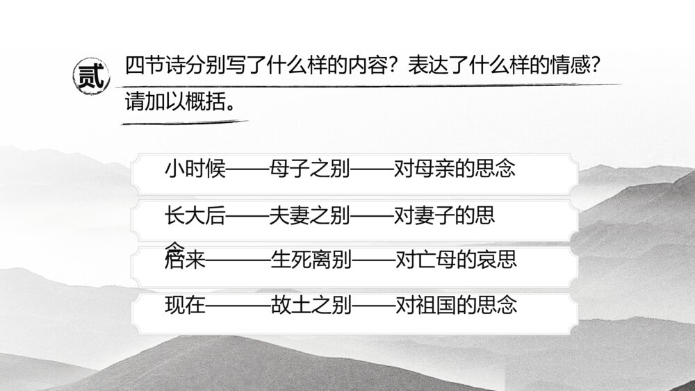 《乡愁》人教版九年级语文上册PPT课件10
