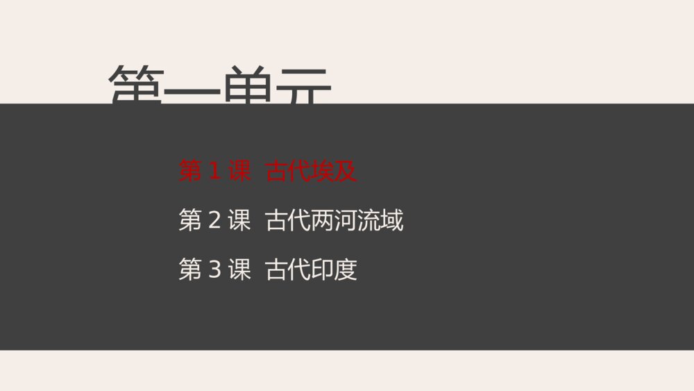 《古代埃及》人教版历史九年级上第1课教学PPT课件3