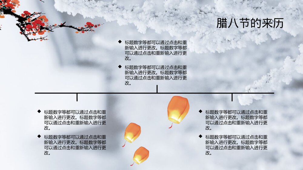 中国风腊八节传统文化介绍PPT模板6