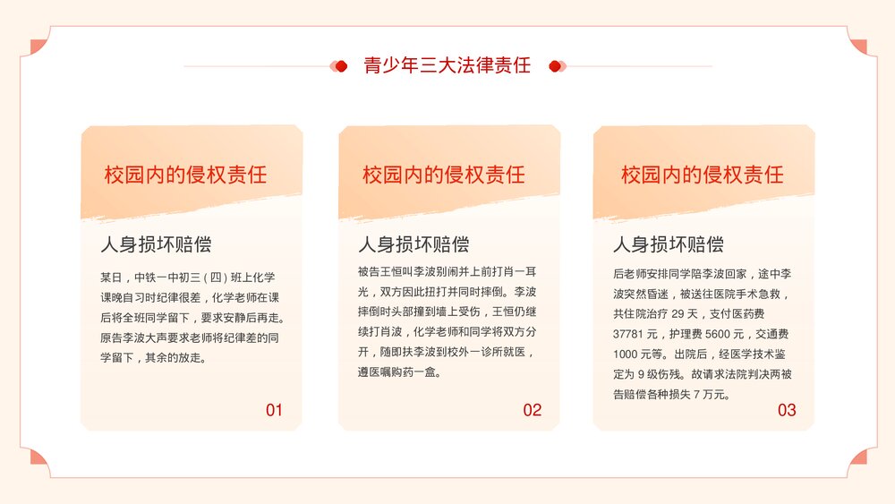 《加强未成年人的法制教育预防和减少未成年人犯罪》青少年普法宣传教育PPT课件7