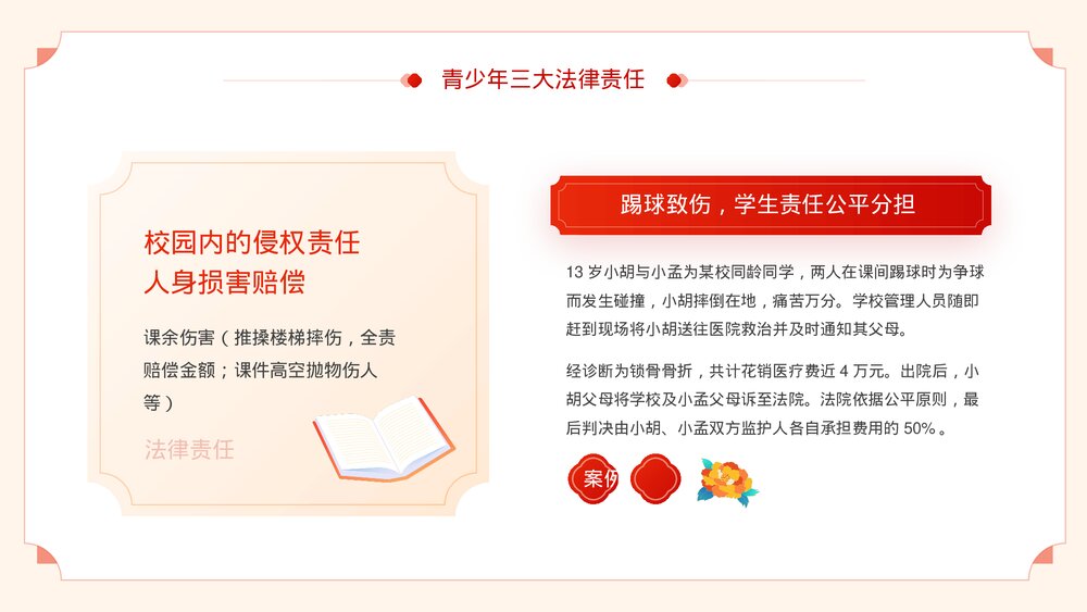 《加强未成年人的法制教育预防和减少未成年人犯罪》青少年普法宣传教育PPT课件9