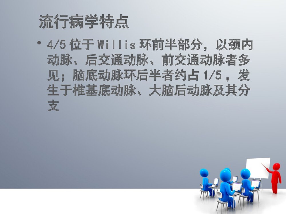 脑血管动脉瘤的介入治疗PPT课件4