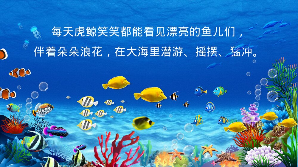 《爱笑的虎鲸》幼儿园儿童绘本故事PPT课件(可编辑)4