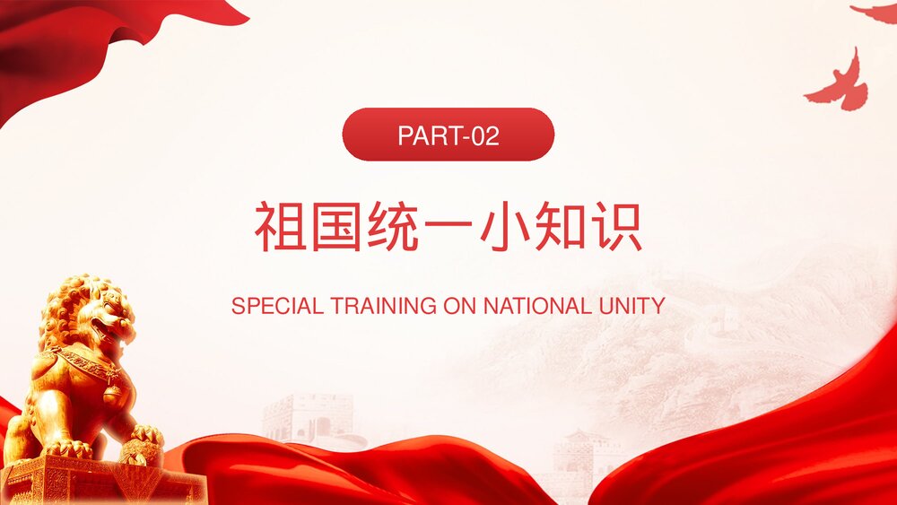 维护民族团结和祖国统一做忠诚而理智的爱国者专题培训PPT课件7