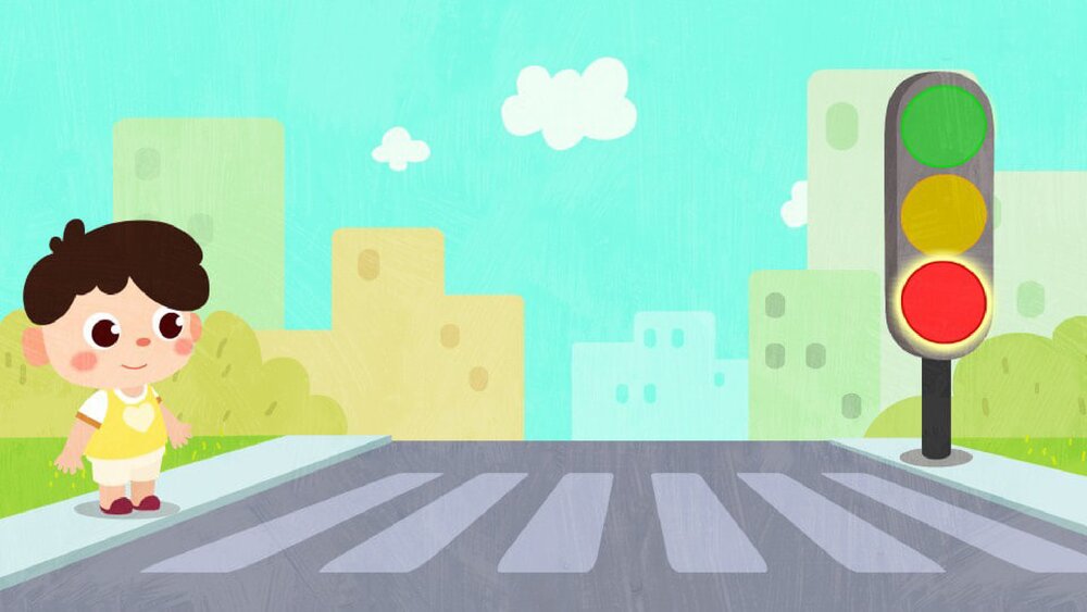 《红绿灯》幼儿园小班社会活动教育主题PPT课件(含word教案)4