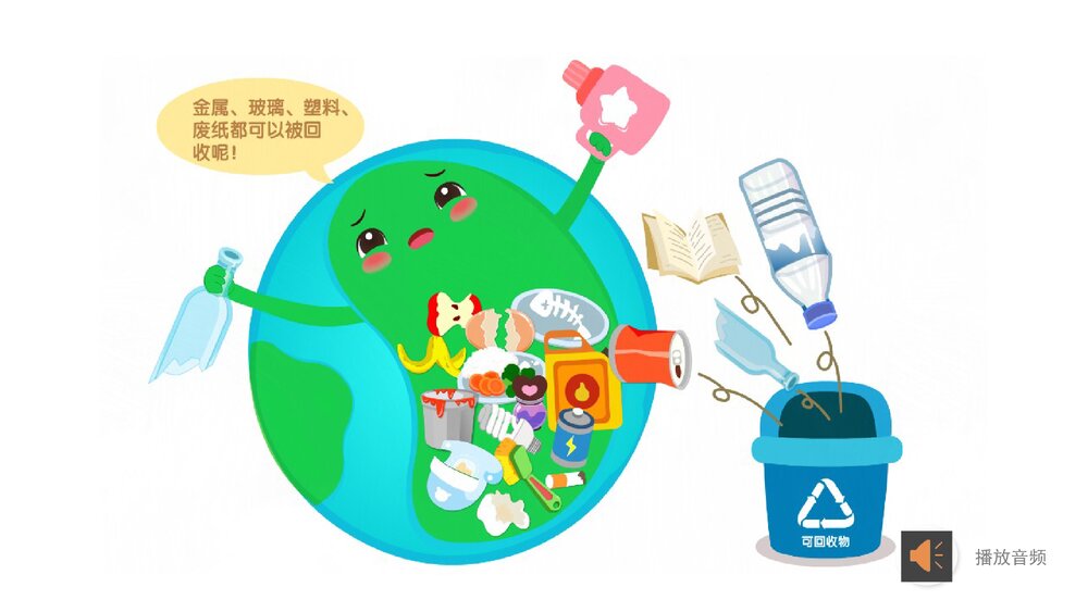 《垃圾分类·新国标》幼儿园中大班社会教育主题PPT课件(含word教案)5