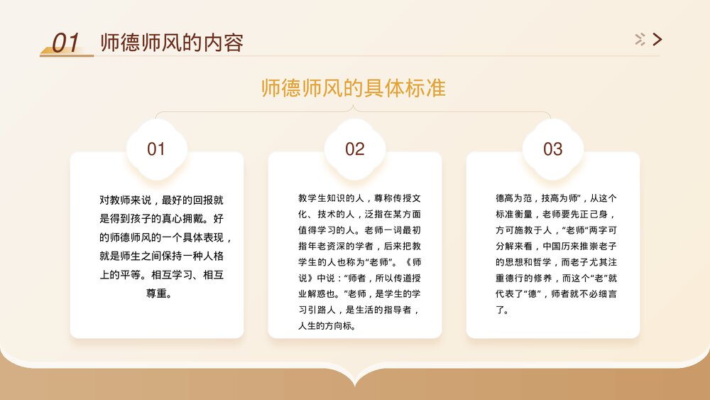 扬师德正师风师德师风教育主题PPT课件(带内容)5