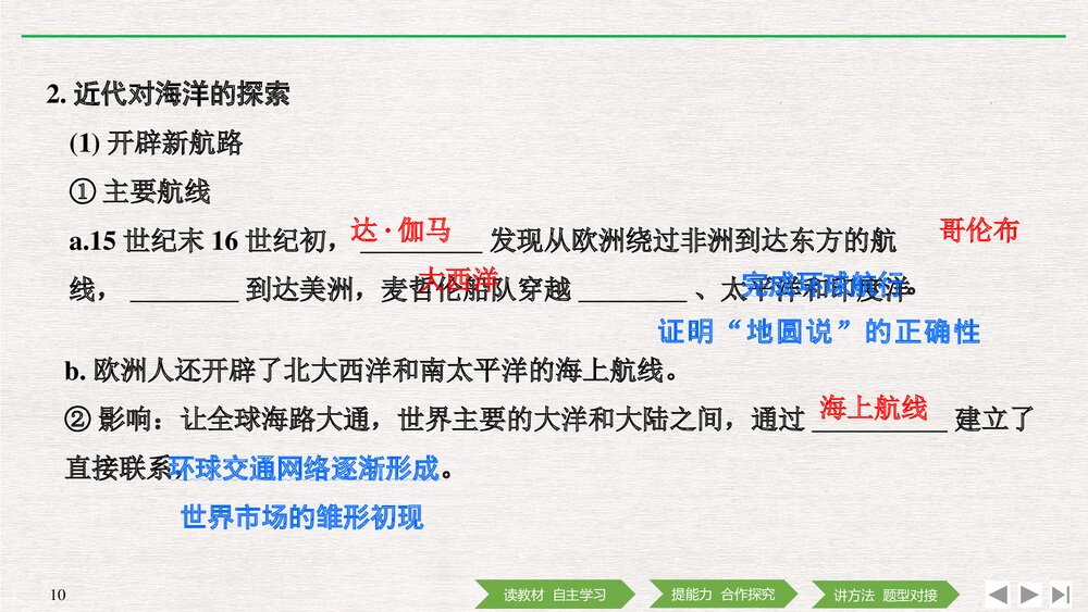 历史&middot;部编版&middot;经济与社会生活(选择性必修2)-20-21版：第12课 水陆交通的变迁PPT 第五单元10