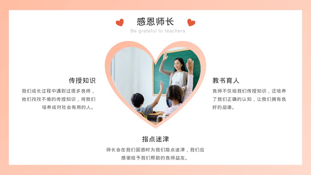 学会感恩主题教育励志班会PPT课件下载9