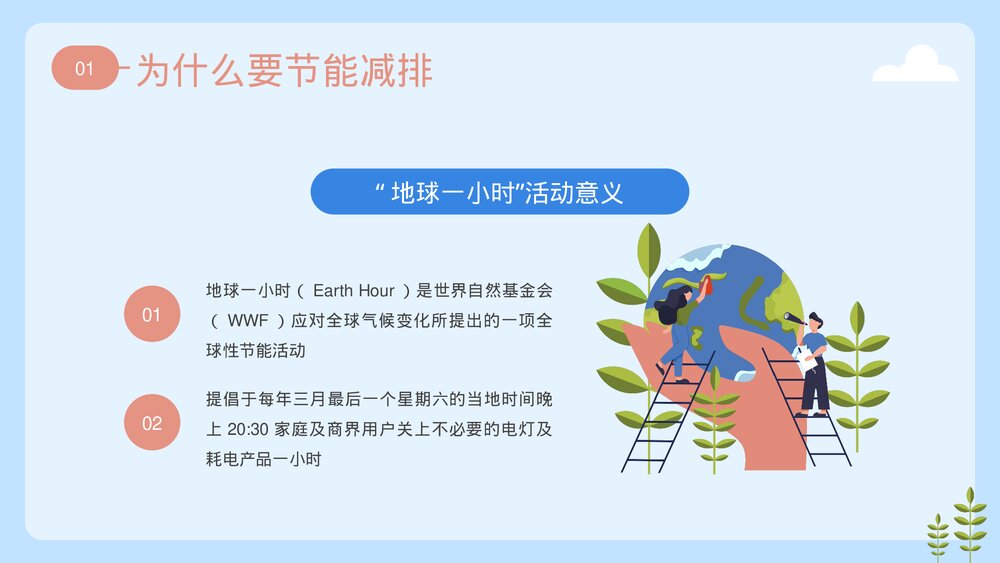 《绿色低碳节能先行》节水节能主题教育PPT课件下载6