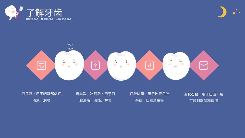 爱护牙齿口腔健康主题教育PPT课件下载(带带内容)4