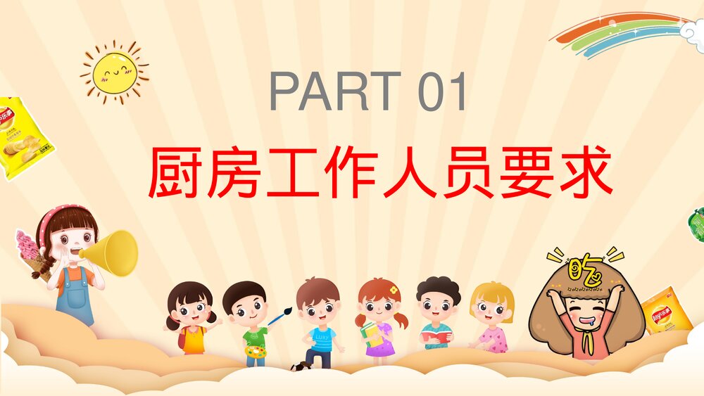 幼儿园食堂食品安全培训PPT课件下载3