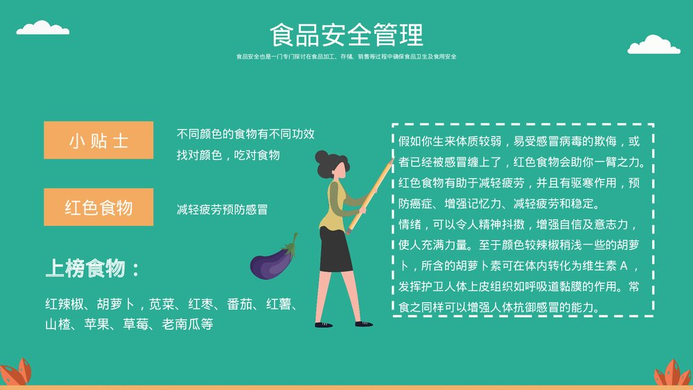 食品安全主题教育PPT课件下载(带内容)4