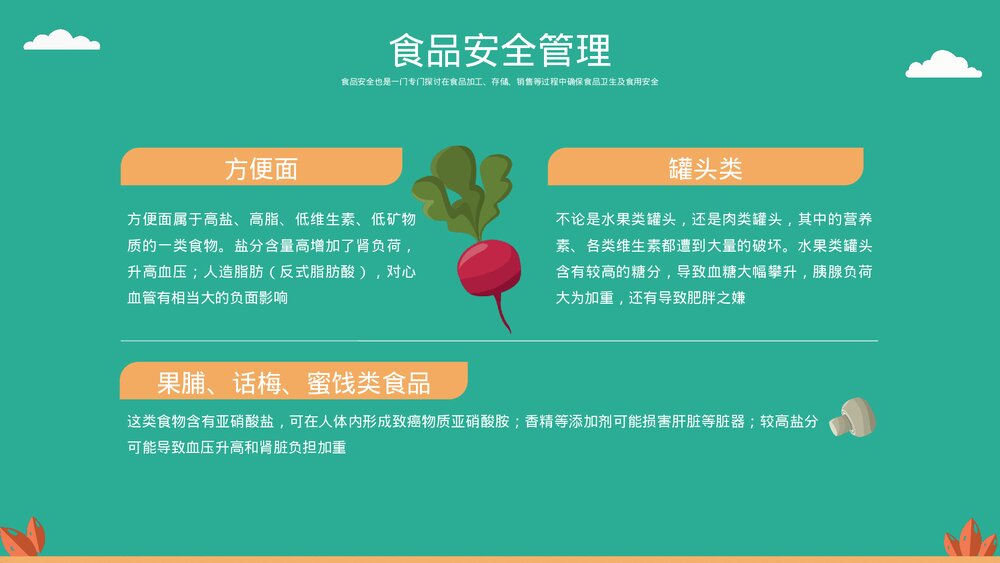 食品安全主题教育PPT课件下载(带内容)6