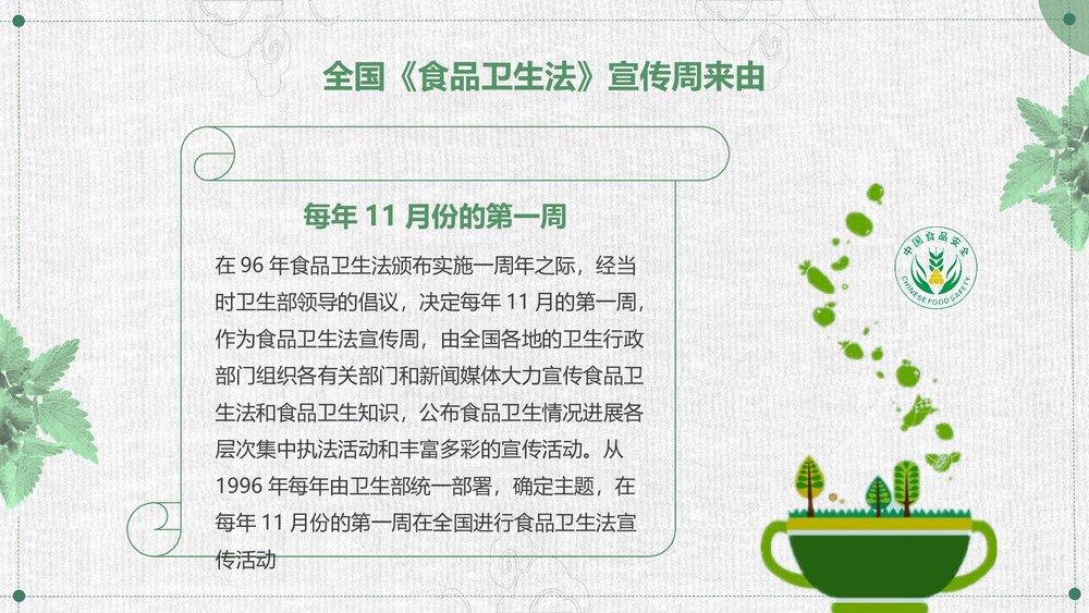 全国食品卫生安全宣传PPT课件下载5