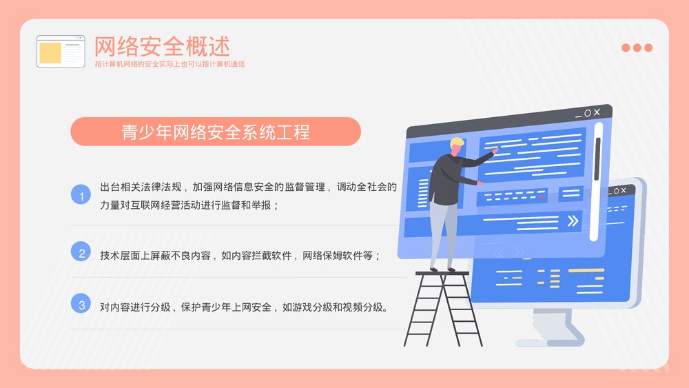 中小学网络安全主题教育PPT课件下载(带内容)4