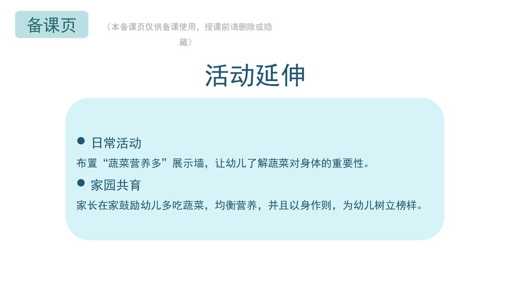 《挑食的飞飞》幼儿园小中大班健康语言教育主题PPT课件下载(含word教案)-压缩10