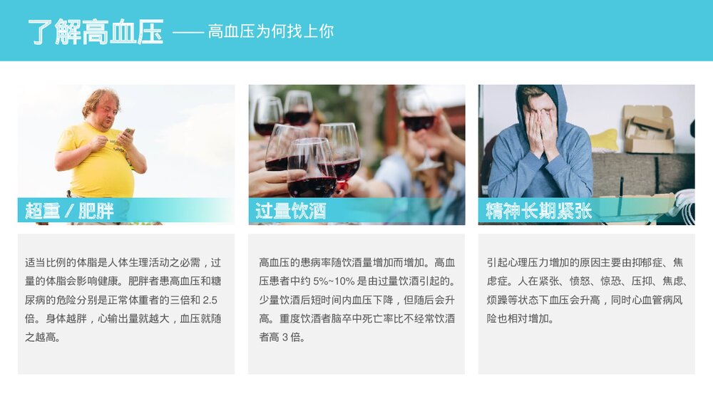 高血压健康知识讲座培训PPT课件下载(带内容)8