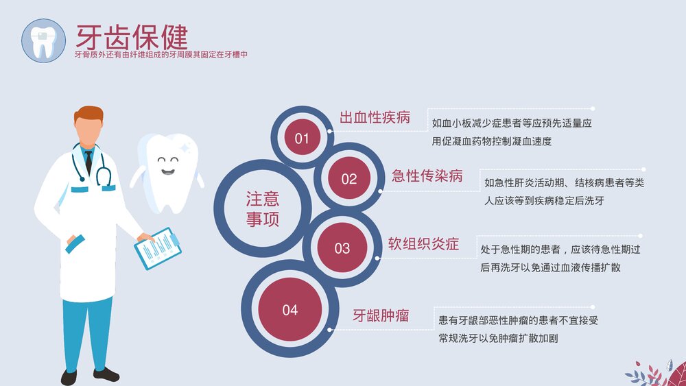 关注牙齿健康教育主题PPT课件下载（带内容）7