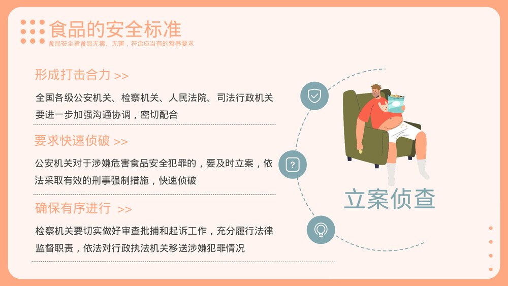 注重食品安全教育PPT课件下载（带内容）10