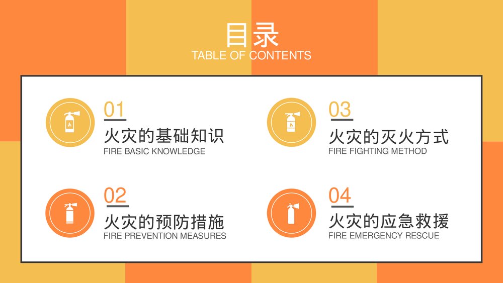 中小学生消防安全主题教育培训班会PPT课件下载(带内容)2