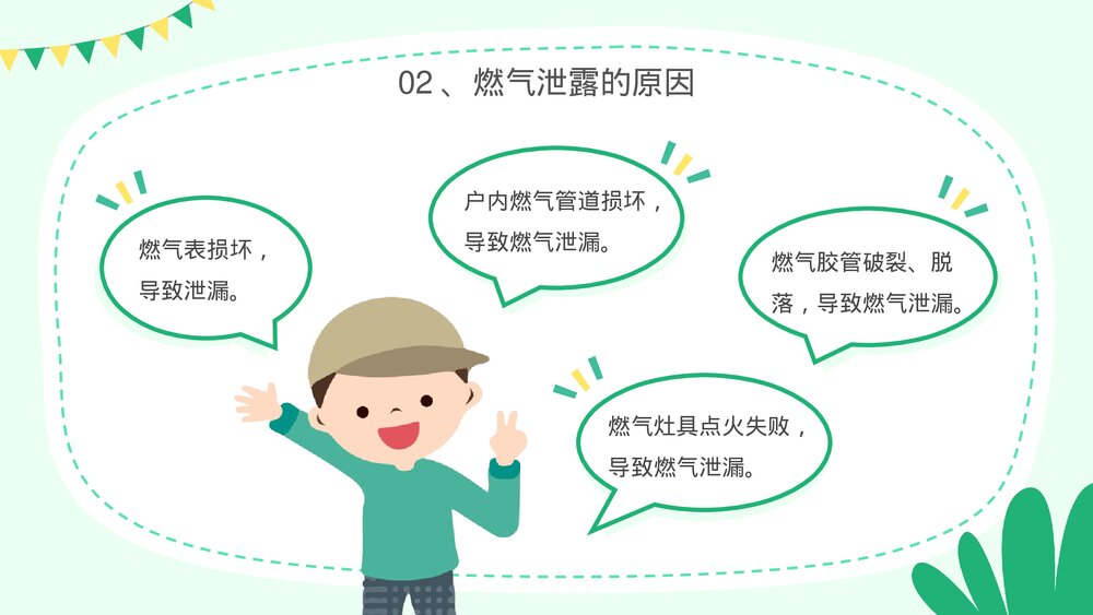 用气安全常识主题班会PPT课件下载(带内容)7