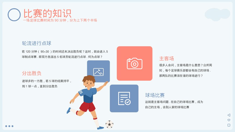 足球体育知识教育PPT课件下载(带内容)9
