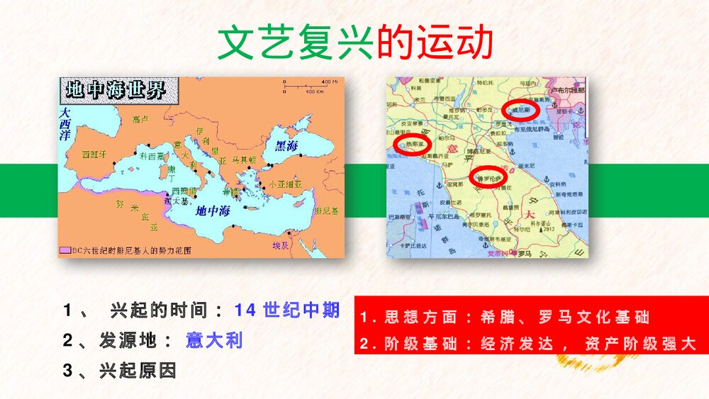 九年级历史上册第14课《文艺复兴运动》教学PPT课件7