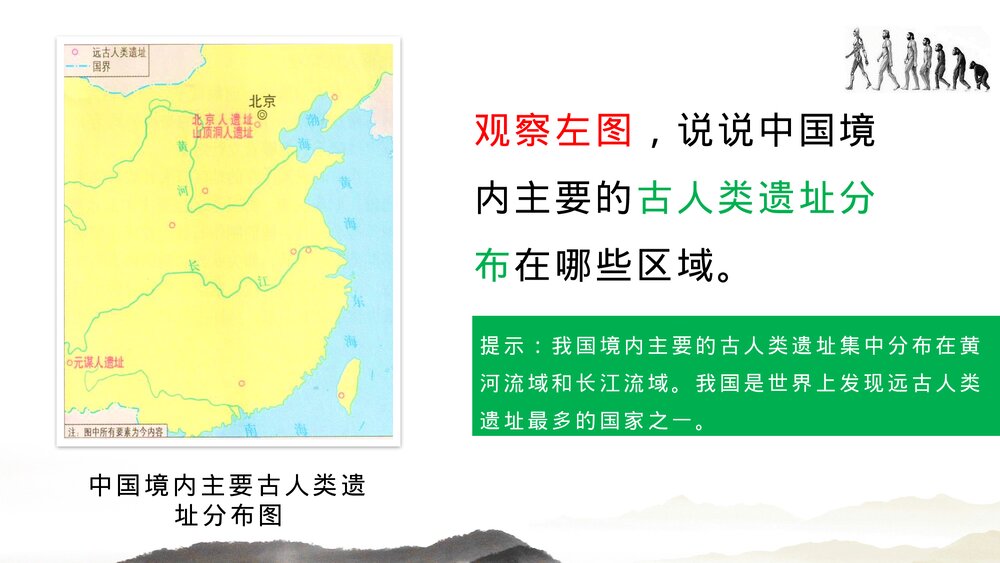 七年级历史上册第一课《中国早期人类的代表北·北京人》教育教学PPT课件下载5