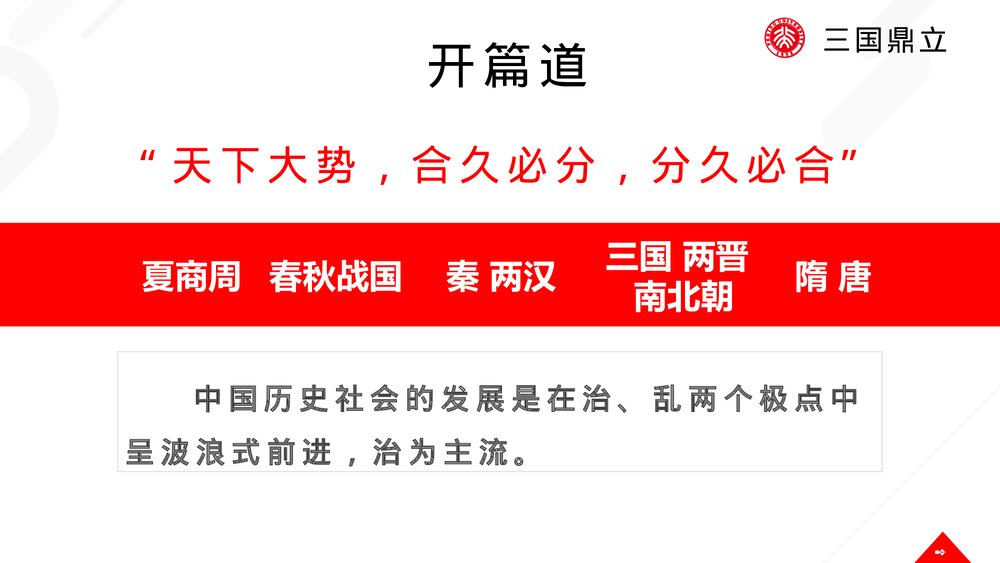 初中历史七年级上册《三国鼎立》教育教学PPT课件下载2