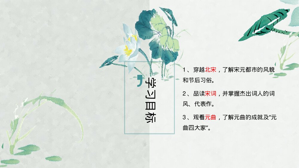 初中历史七年级《宋元时期的都市和文化》教育教学PPT课件3