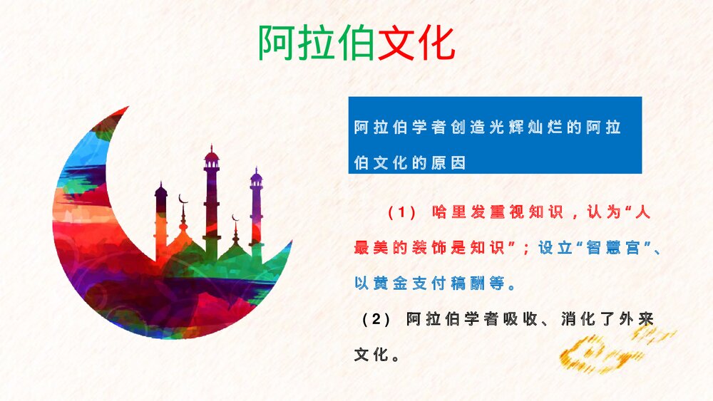 历史九年级上册第12课《古阿拉伯帝国》教学PPT课件10