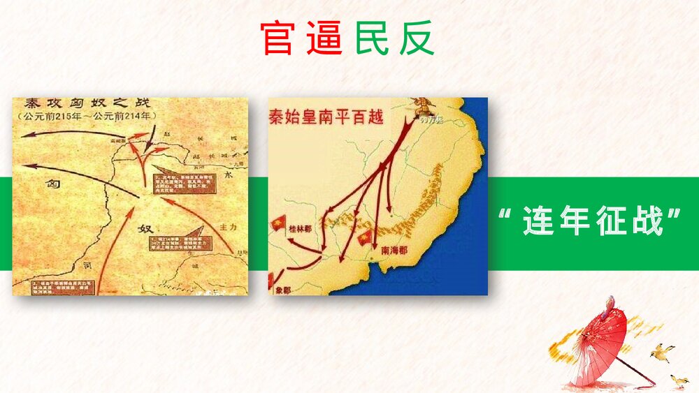 《秦末农民起义》初中历史七年级上册第10课教育教学PPT课件2