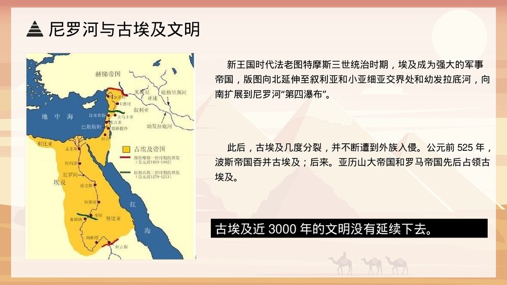 《古代埃及》人教版·初中历史九年级第一单元教育教学PPT课件7