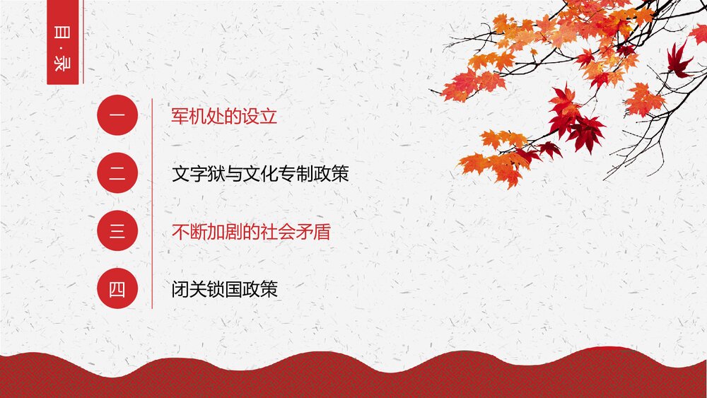 初中历史七年级《清朝君主专制的强化》教育教学PPT课件5