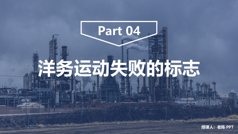 《洋务运动》初中历史高一教育教学PPT课件10